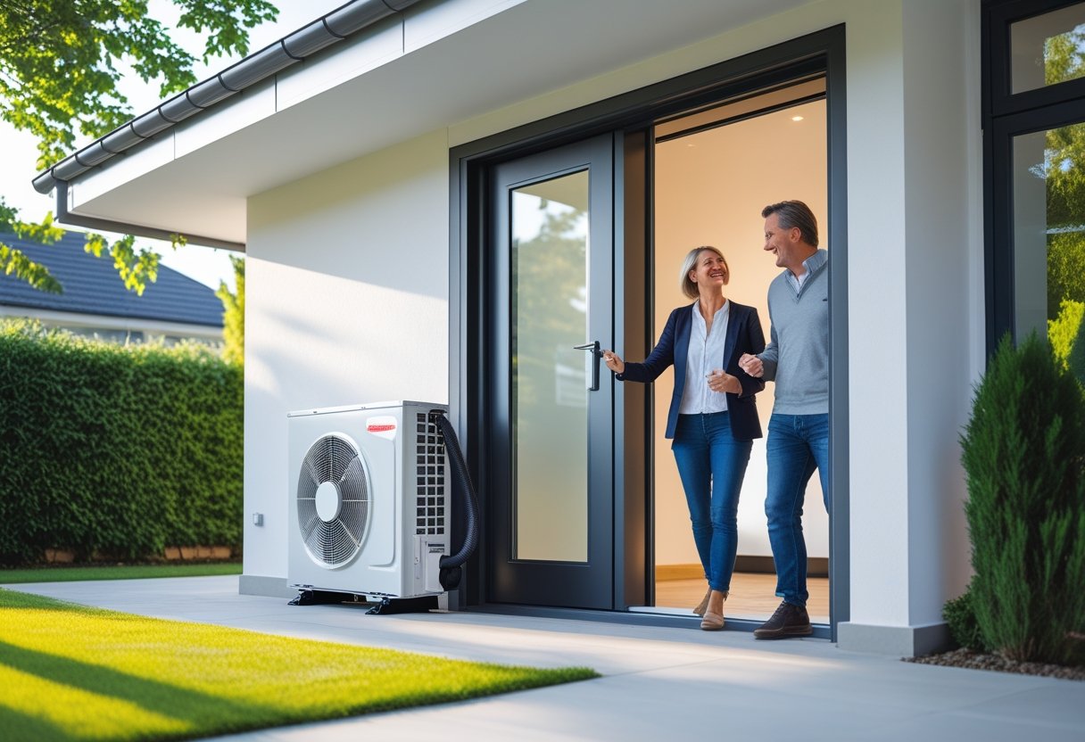 Energibesparelse i hjemmet med varmepumper og staaldoere